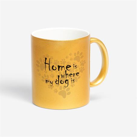 ماگ متالیک؛ Home Is Where My Dog Is